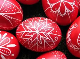 Húsvéti piros tojás